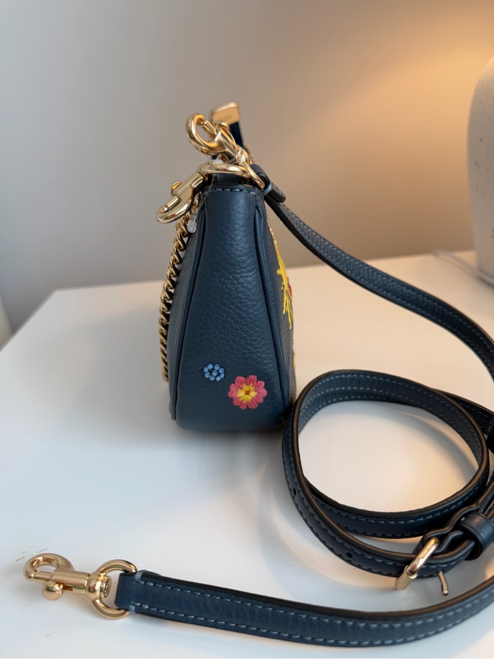 COACH Teri Mini Crossbody Bag With Embroidery - Picture 14 of 17